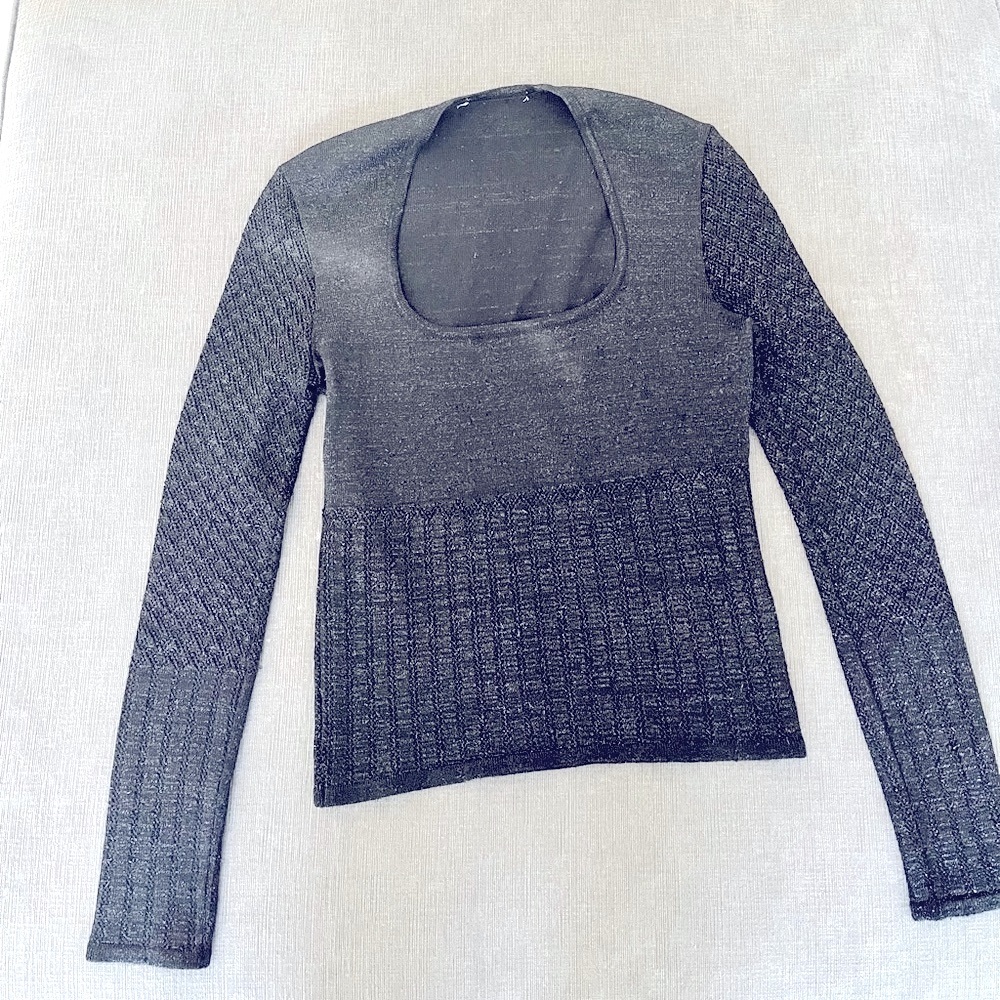 Catherine Malandrino Glitter Top